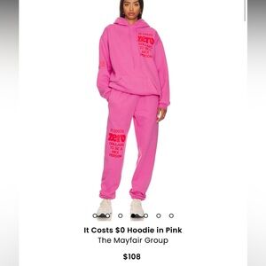 The Mayfair group sweat suit